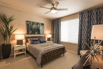Spacious bedroom